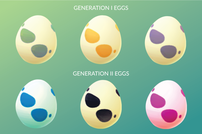 เผยข้อมูลไข่โปเกม่อน Gen 2 อยากได้ตัวไหนไปดู