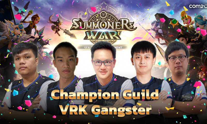 Summoners War คว้าทั้งแชมป์ และรองแชมป์ ในการแข่งขัน SEA Guild Tournament 2021