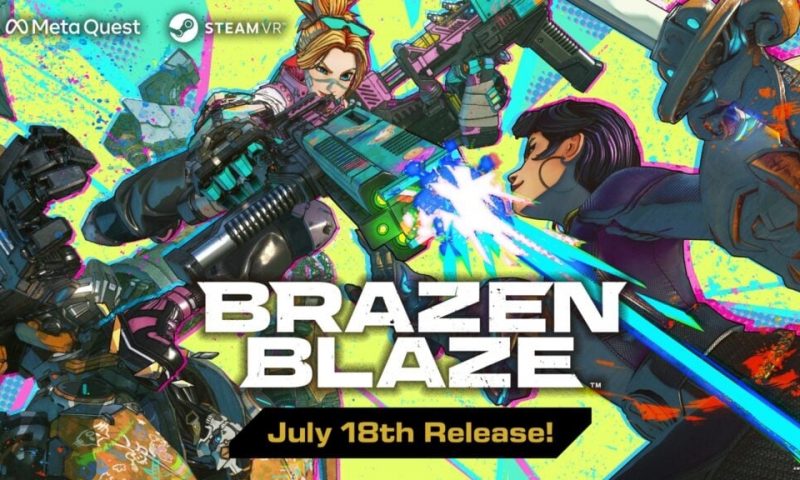 Brazen Blaze เกมแอ็คชั่น FPS รูปแบบ VR เปิดตัว 18 กรกฎาคม