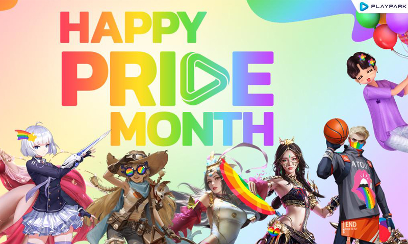 PlayPark ร่วมฉลองเทศกาล Pride Month มันส์รับไอเทมฟรีตลอดเดือนมิถุนายนนี้