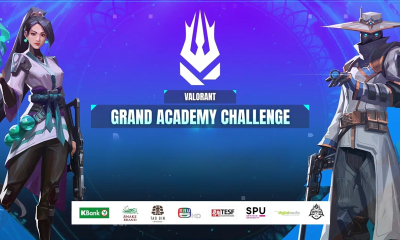 เปิดศึกสุดมันส์! “Valorant Grand Academy Challenge” การแข่งขันอีสปอร์ตเยาวชนแห่งปี