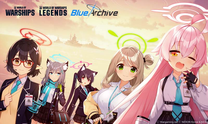 Blue Archive ผนึกกำลังกับ World of Warships คอลแลบสุดอลังการที่ไม่ควรพลาด