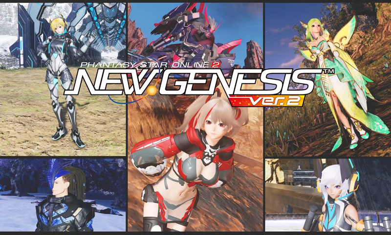 PSO2 NEW GENESIS ver.2 สำรวจ Stia และปรับโฉมด้วย Animatica Face ใหม่!