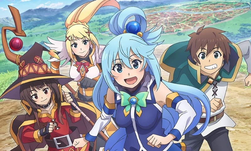 การ์ตูนคลายเคลียด KonoSuba ที่มีทุกรสชาติ