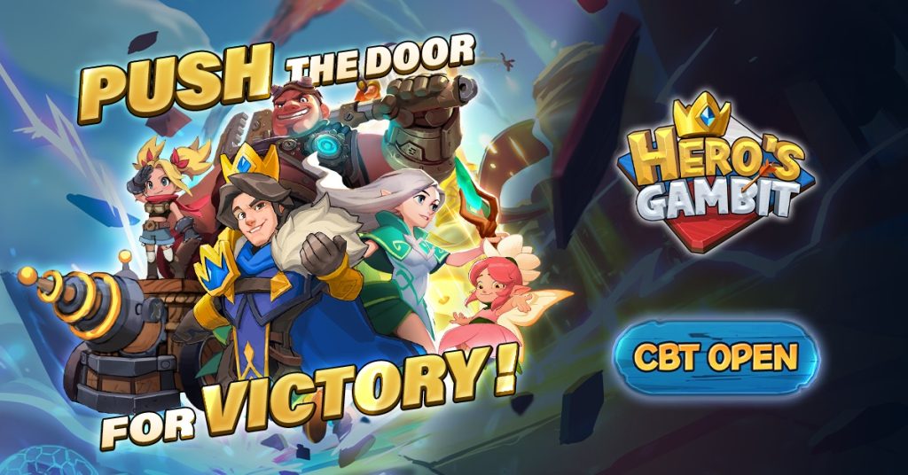 Hero's Gambit เปิด CBT ตั้งแต่วันที่ 20 ธ.ค. 2024 เวลา 05:00 น. ถึงวันที่ 27 ธ.ค. เวลา 15:00 น. 