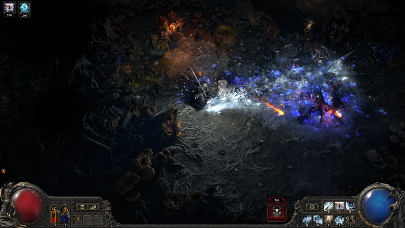  Effect การใช้สกิลภายในเกม Path Of Exile 2