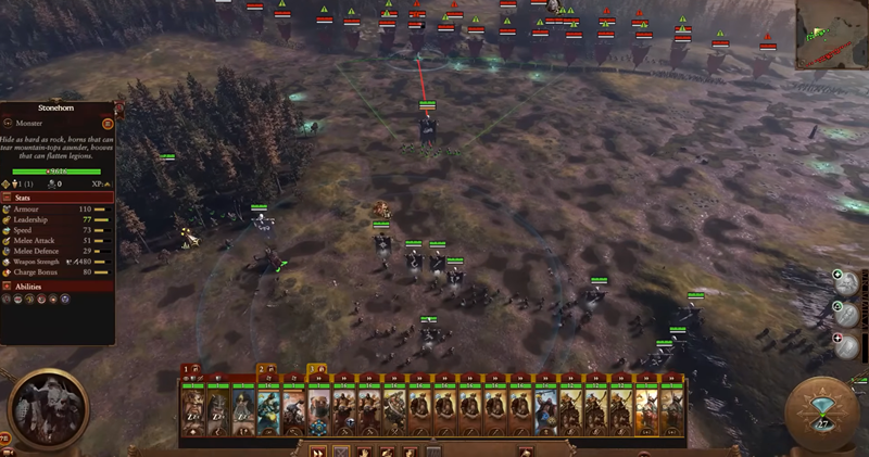 Gameplay ที่ต้องมีการวางแผน WARHAMMER III