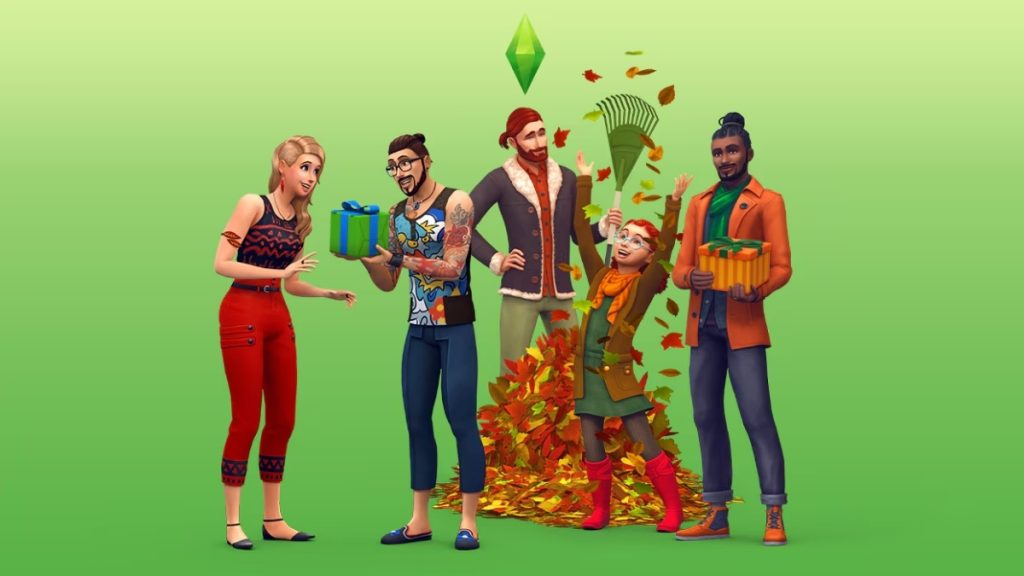 ตัวละครซิมส์ในเกม The Sims 4