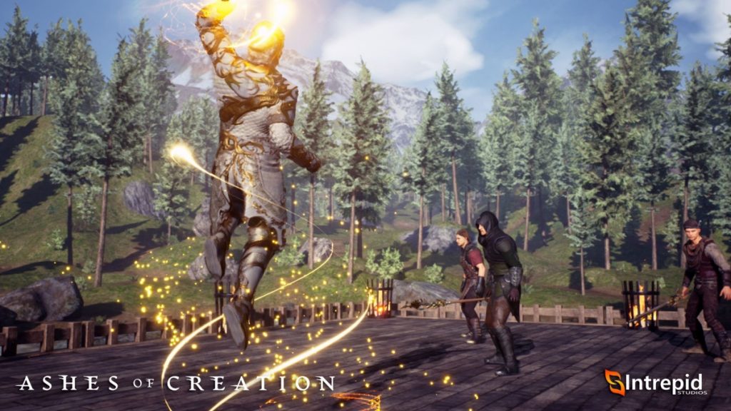 การต่อสู้ในเกม Ashes of Creation